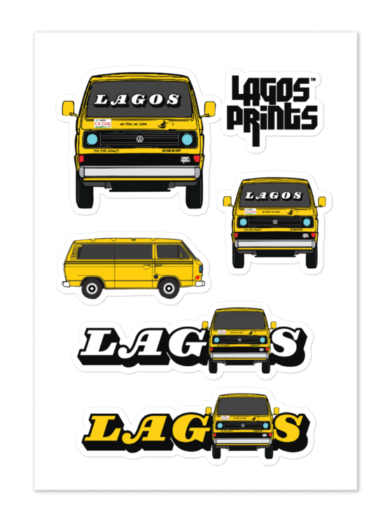 Lagos Danfo Stickers