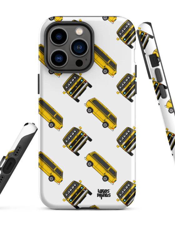 Lagos Danfo - Tough case for iPhone – White