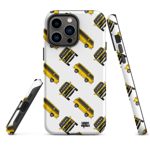 Lagos Danfo - Tough case for iPhone – White