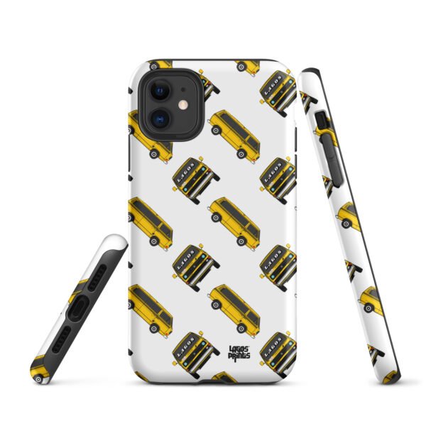 Lagos Danfo - Tough case for iPhone – White - Image 2