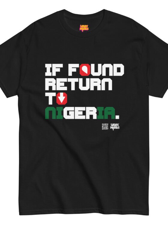 If Found Return to Nigeria