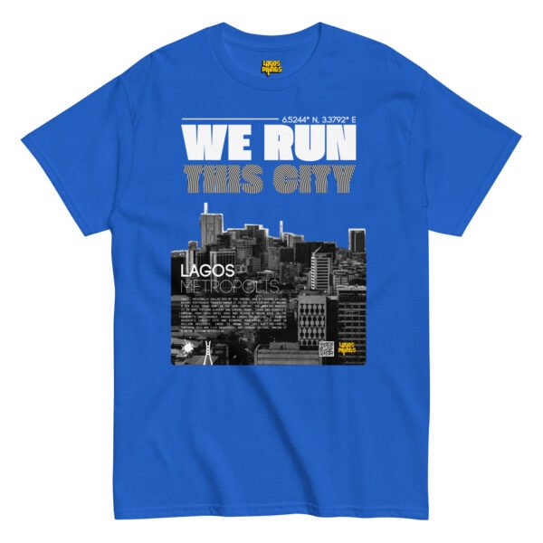 We Run This City - Lagos T-shirt - Image 4