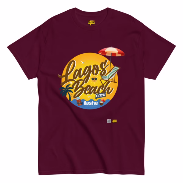 Lagos Beach Crew T-shirt - Ilashe Beach