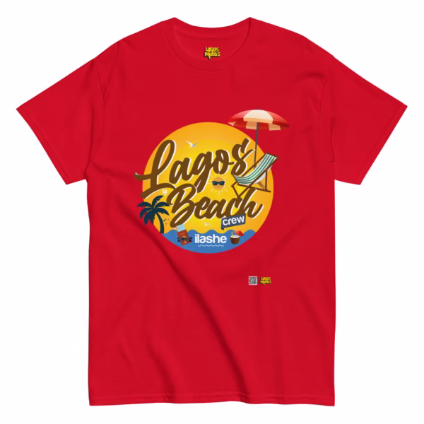 Lagos Beach Crew T-shirt - Ilashe Beach - Image 4