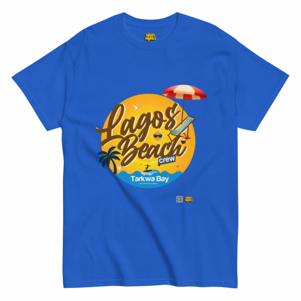 Lagos Beach Crew T-shirt - Tarkwa Bay - Image 5