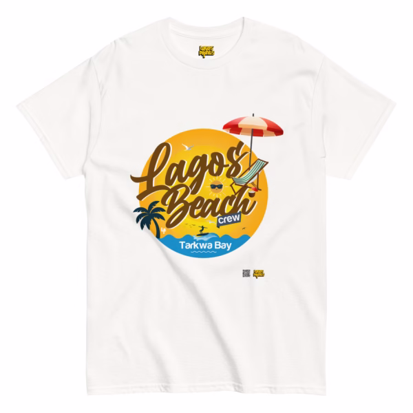 Lagos Beach Crew T-shirt - Tarkwa Bay - Image 6