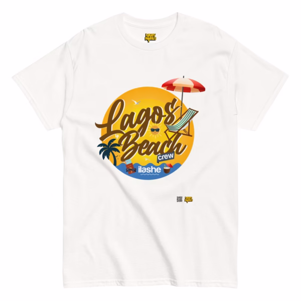 Lagos Beach Crew T-shirt - Ilashe Beach - Image 7